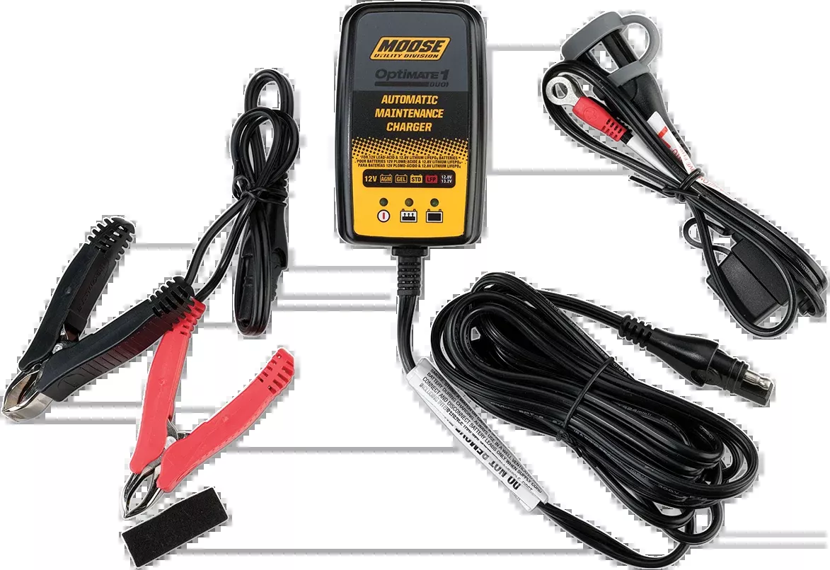 MOOSE UTILITY Optimate 1 Battery Charger - Duo TM-413