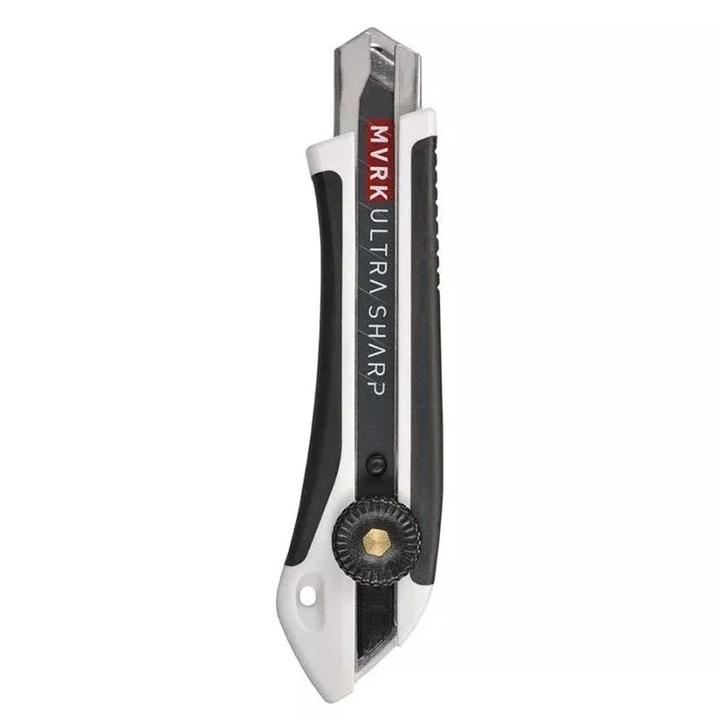 MVRK - 18mm Ultra Sharp Sure Grip Screw Lock Snap Knife | 1015-18SKSSG