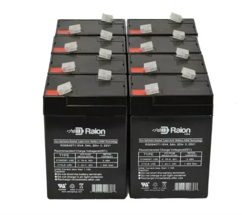 Nellcor NPB595 6V 4.5Ah Battery (8 Pack)
