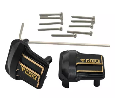 NHX RC Black Brass Diff Cover for TRX-4M 1/18th Scale Crawler