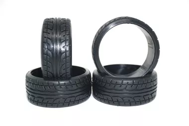 Nitro Hobbies NHXT1203 1/10 Hard Plastic On Road Drift Tires (4pc)