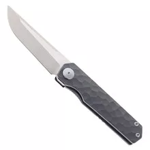 (No Box) Maxace Baby Racoon Dog Folding Knife Dark Gray titanium Handle M390 Blade MM31-1-B