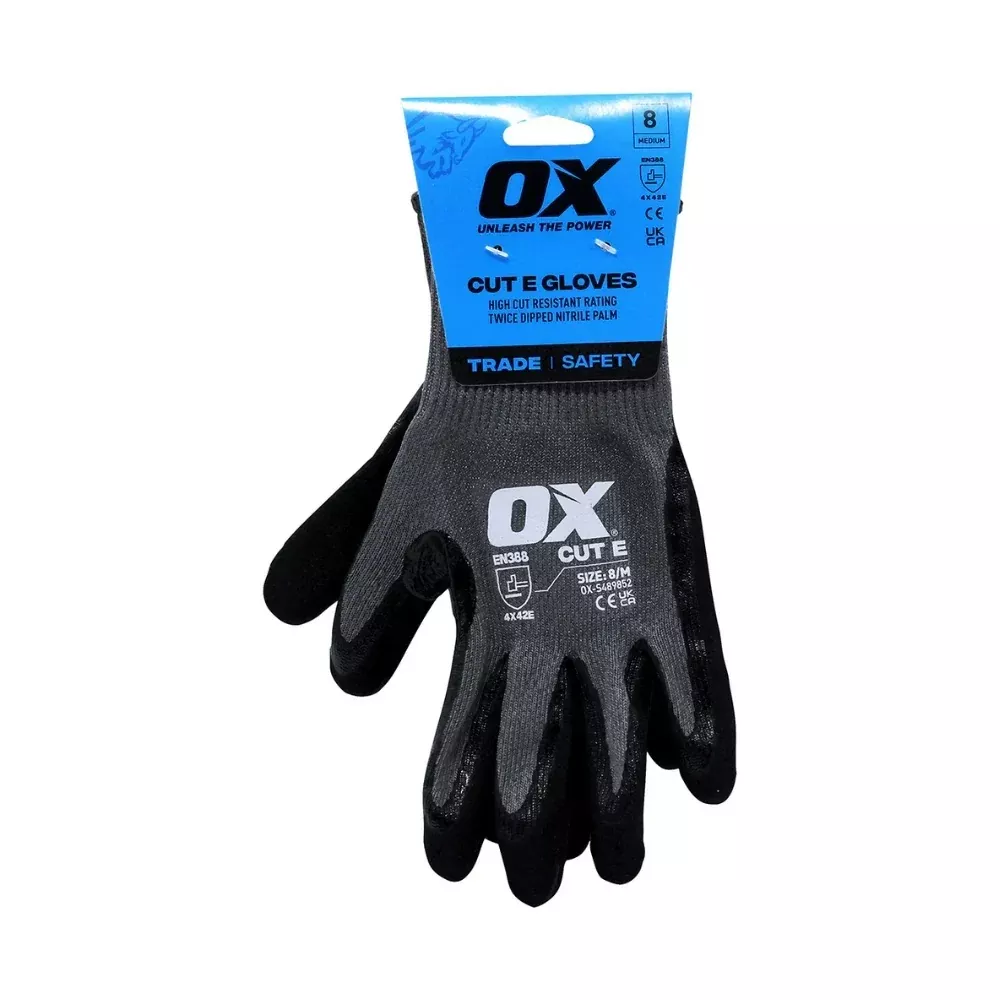 OX Tools - Safety Gloves Cut E - L | OX-S489853