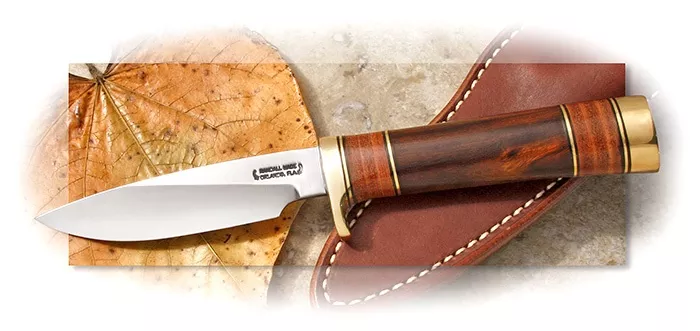 Randall Model 26 Pathfinder with Leather & Desert Ironwood