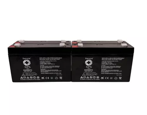 RYTON RT690 Replacement 6V 9Ah Battery (4 Pack)