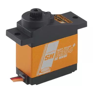 Savox SH0254P Micro Digital Servo with Soft Start 0.13sec / 54oz @ 6V
