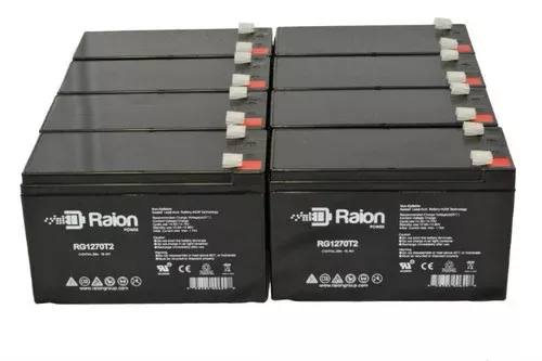 Sureway SW-1020-F1 12V 7Ah Replacement Battery (8 Pack)