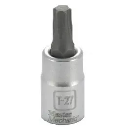T-27 Torx Bit Socket, 1/4-In. Drive