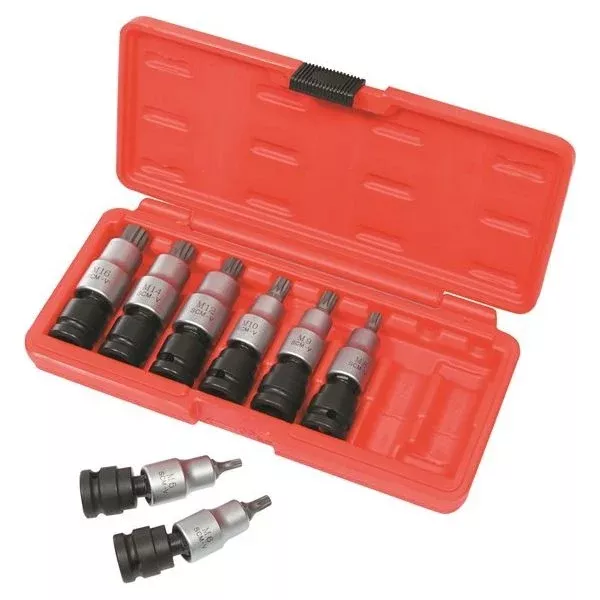 Toledo - Bit Socket Set Metric HEX 8pc | 301847