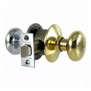 Two Tone Bathroom Lockset