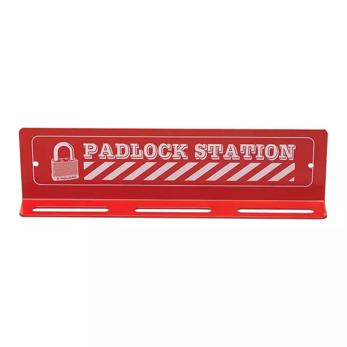 Uniform Safety Signs Wall Mounted Mini Padlock Station - 24 UL499