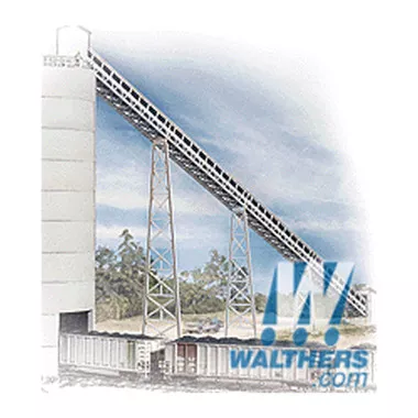 Walthers 933-3518 Modern Conveyor Kit Pkg (3) : HO Scale