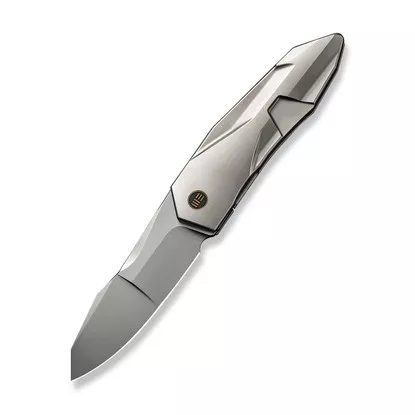 WE Solid Polished Bead Blasted Titanium (WE22028-2)