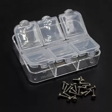 Yeah Racing TSAS-0039 Titanium Screw Assorted Set w/Mini Box for Kyosho MR04