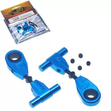 Yeah Racing TT02-003BU Aluminum Adjustable Front Upper Arm Set For Tamiya TT02